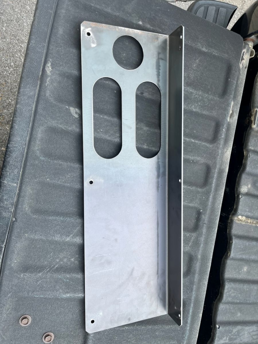 light bracket laser cut and formed